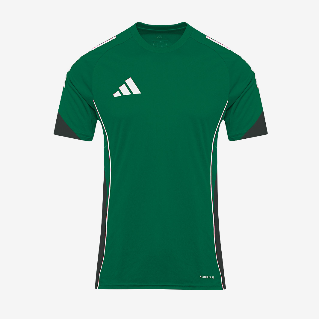Adidas Junior Tiro 25 Competition Ss Training Shirt Green