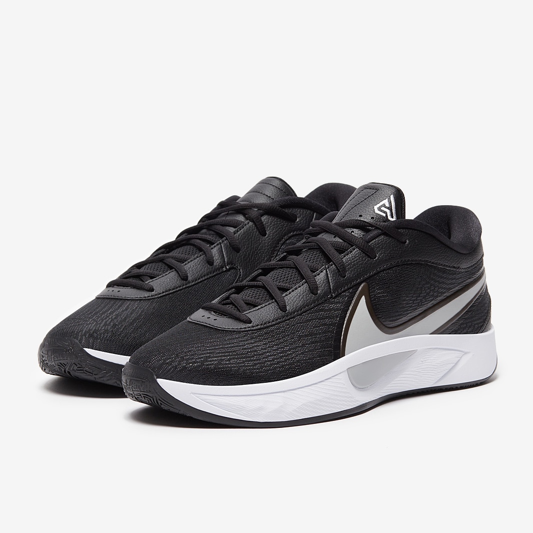 nike zoom air black and white