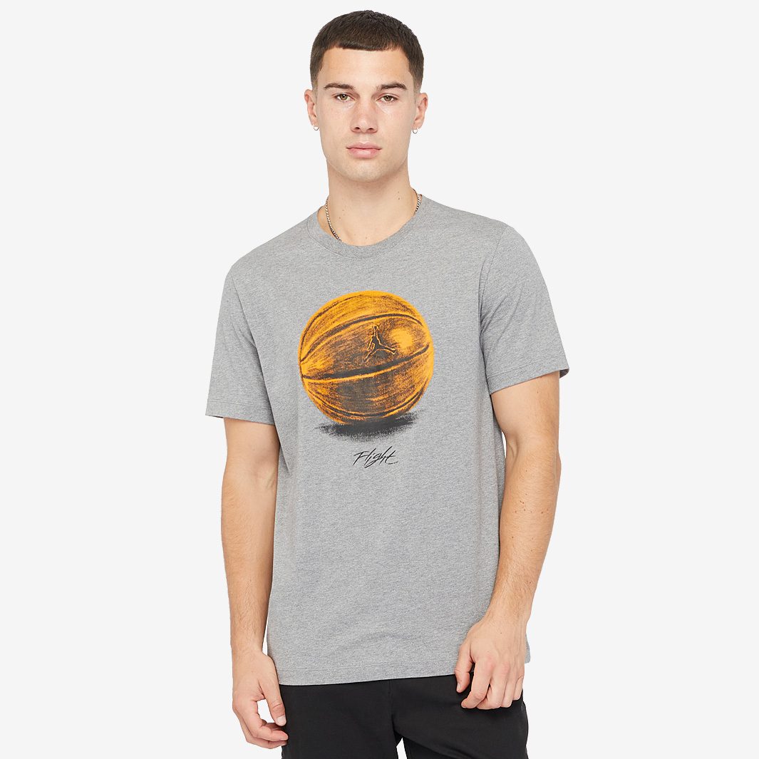 Jordan Brand T Shirt Carbon Heather Black Grey