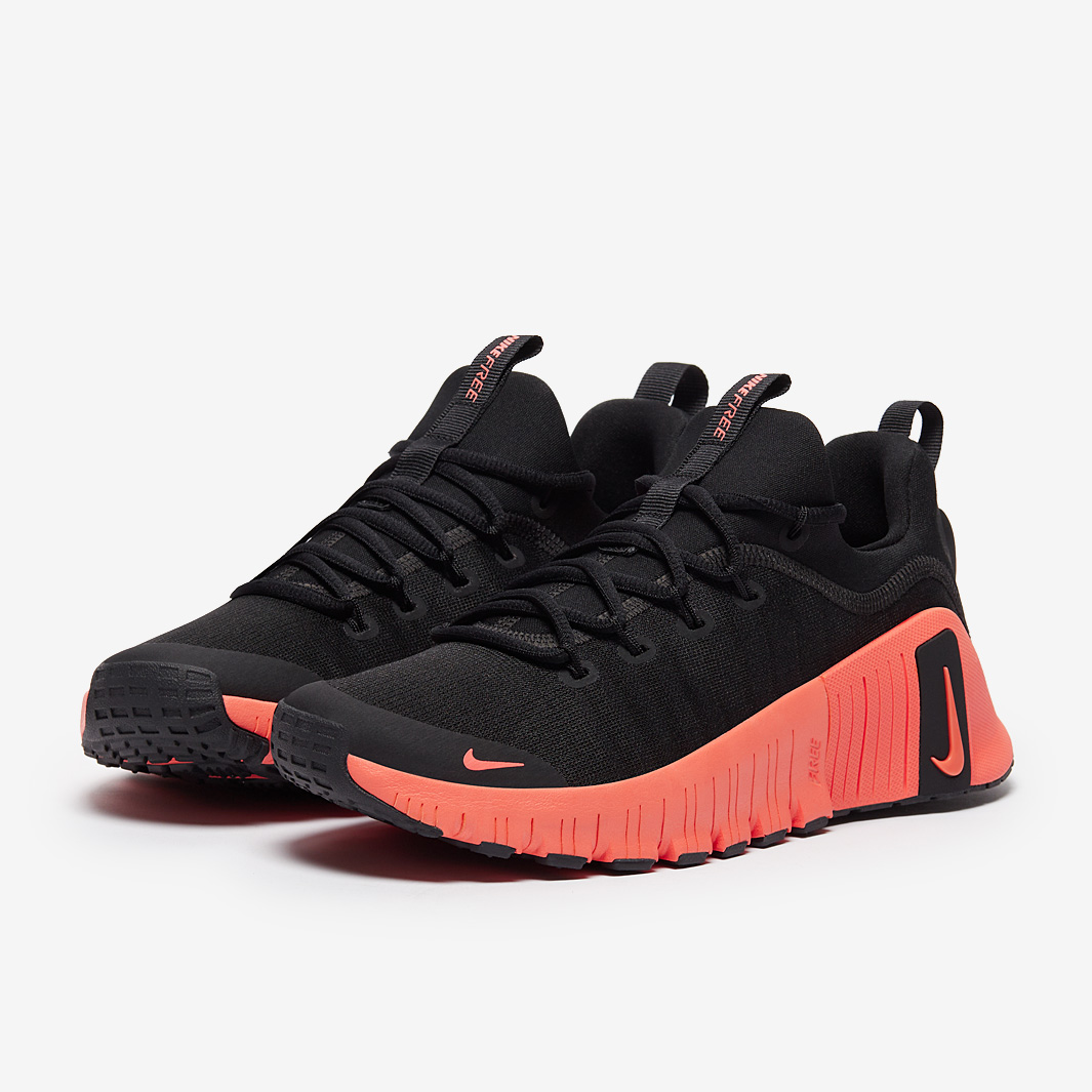 Nike Womens Free Metcon 6 Lt Wild Mango Black