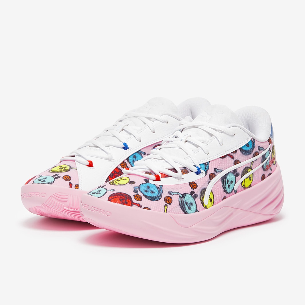 Puma All-Pro Nitro - Pale Pink/PUMA White - Trainers - Mens Shoes