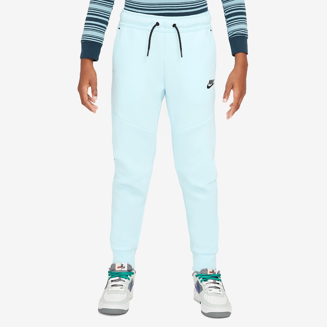 nike air fleece joggers blue