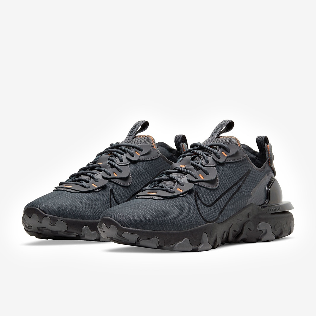 grey and orange react vision