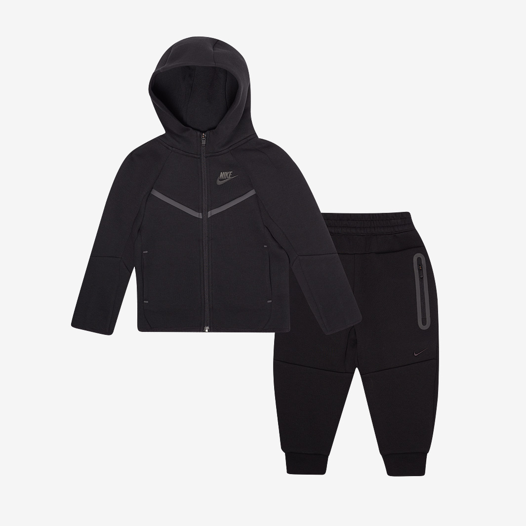Nike Sportswear Younger Kids Tech Fleece Full Zip Set 2 7Y Black