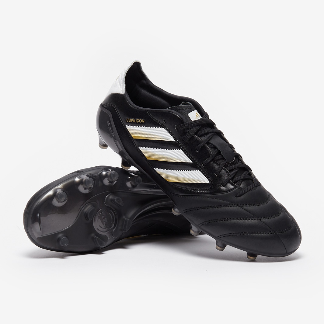 adidas Copa Icon 2 FG/AG - Core Black/Ftwr White/Gold Met - Adult