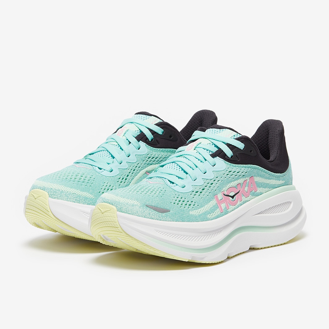 Hoka Womens Bondi 9 - Blue Spark/Mint Fluorite - Womens Shoes
