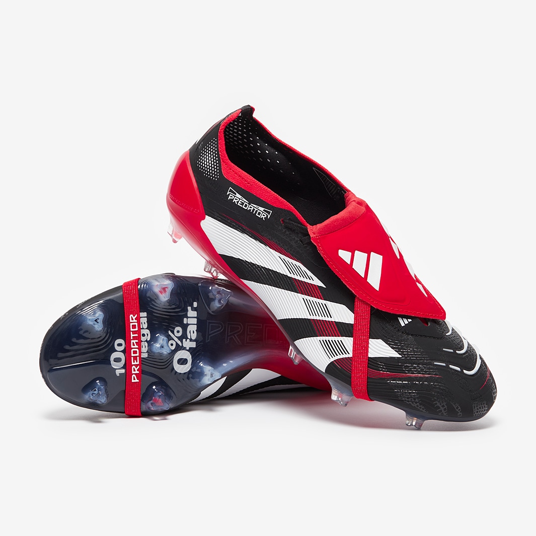 adidas Predator Elite Tongue x BWR Firm Ground - Black/White/Vivid