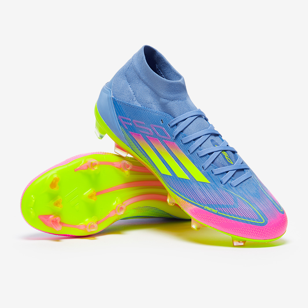 Adidas Womens F50 Pro Mid Fg Blue