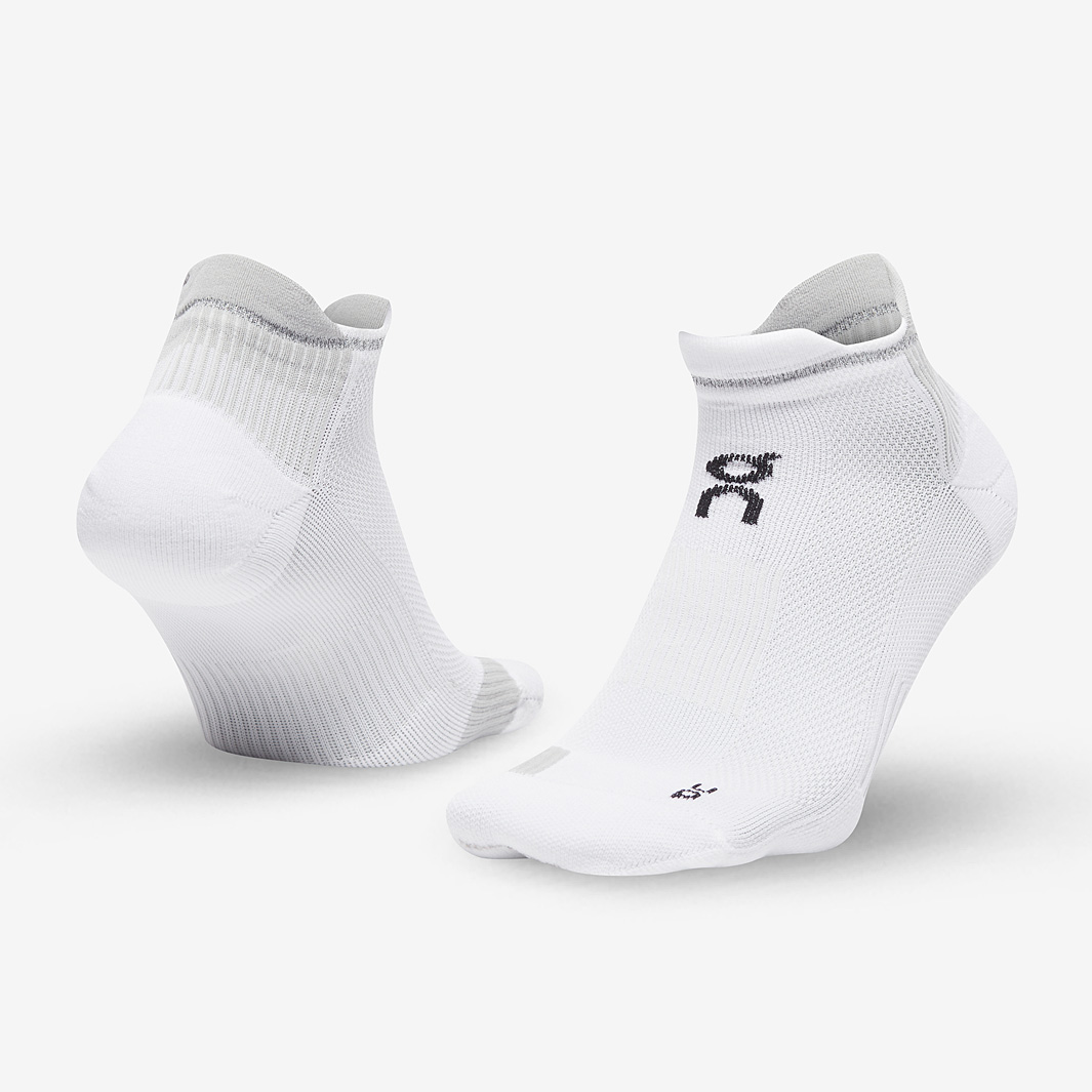On Performance Low Sock Glacier White