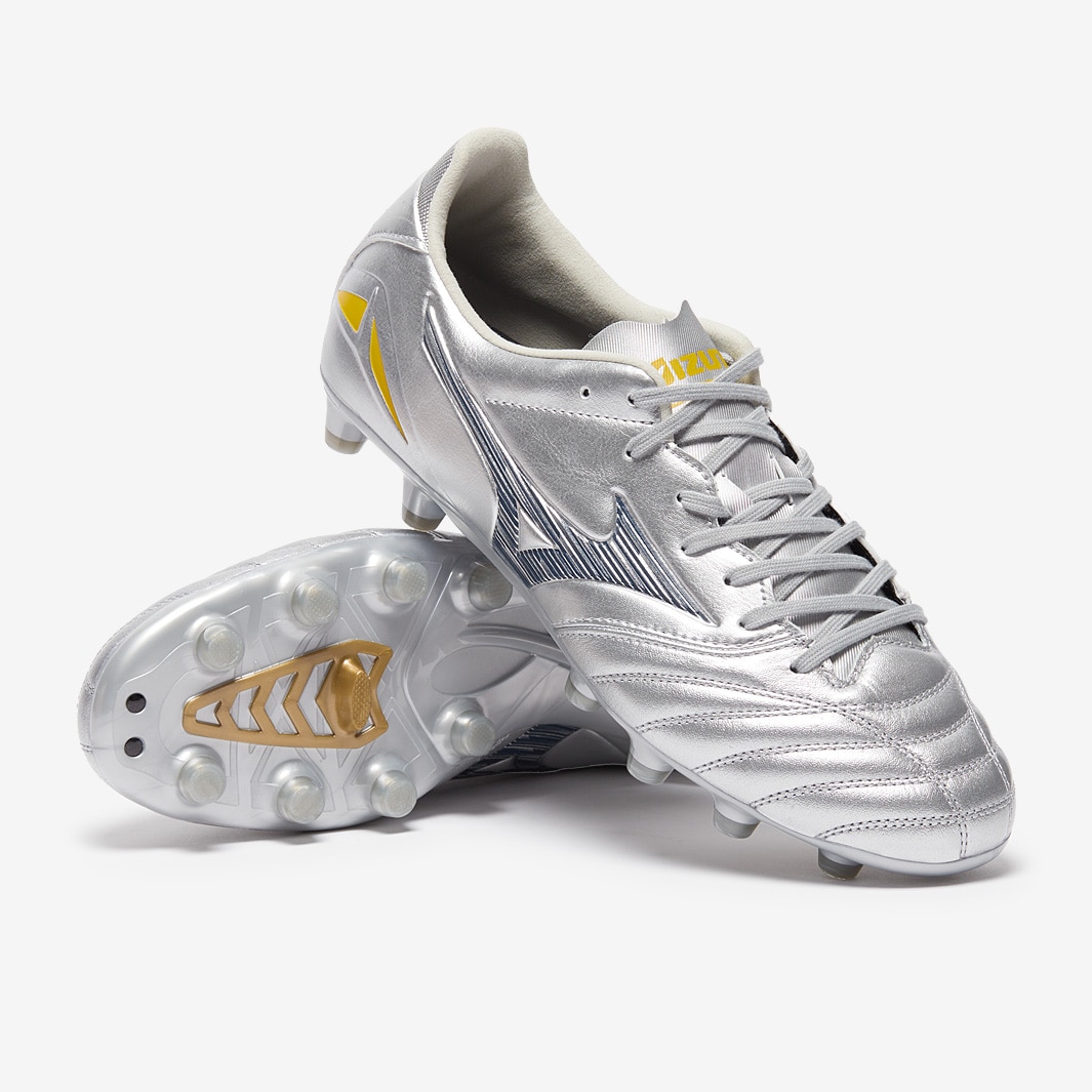 Mizuno Morelia Neo IV Pro FG - Galaxy Silver/Gold/Cool Gray