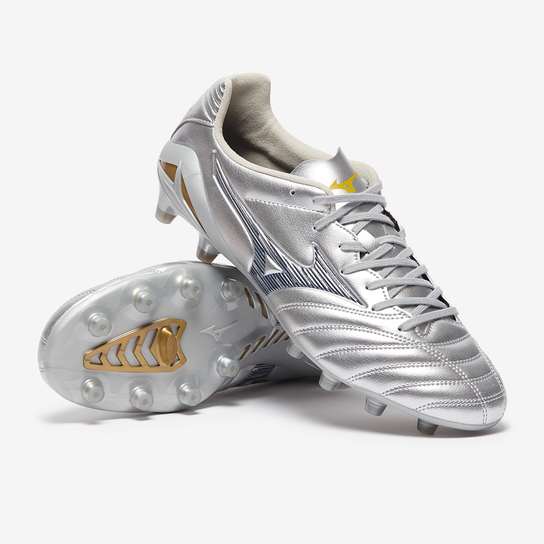 Mizuno Monarcida Neo III Pro FG - Galaxy Silver/Gold - Adult Boots