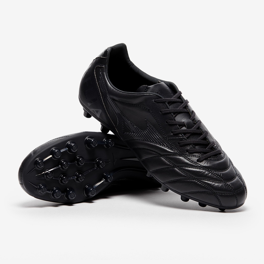 Mizuno Morelia Elite II Made in Japan AG - Obsidian - Adult Boots