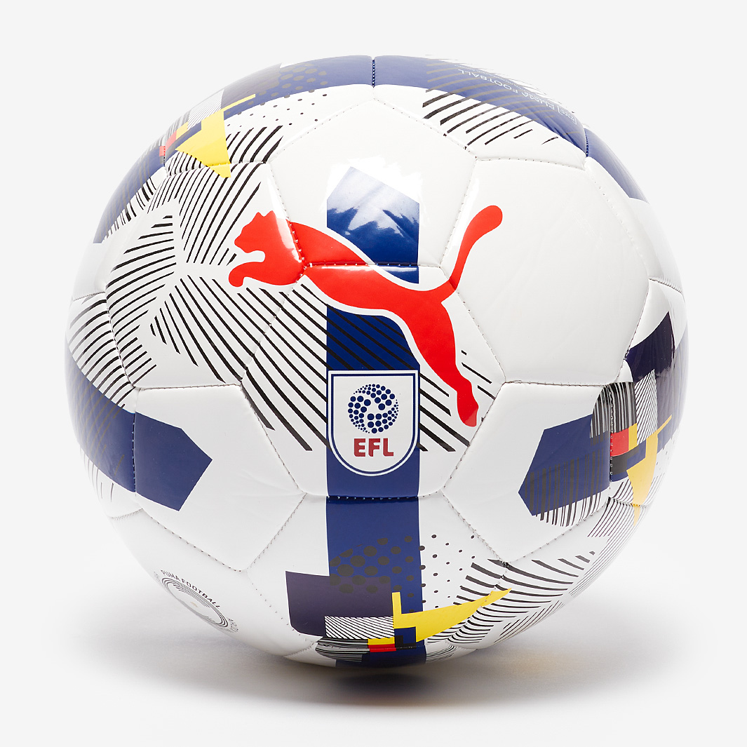 Puma Orbita 6 English Football League 25 26 Ms Football White