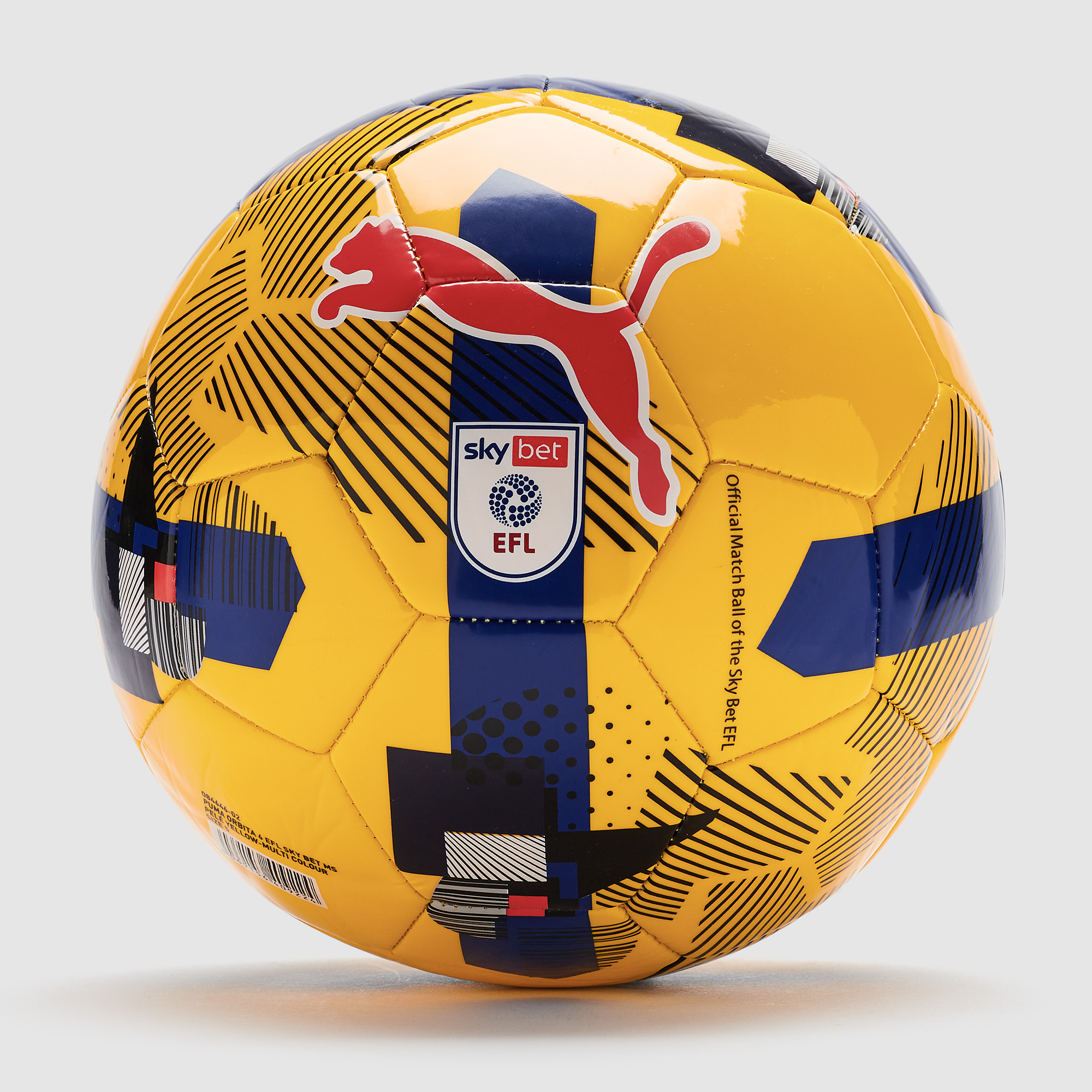 Puma Orbita 6 English Football League 25 26 Ms Football Yellow