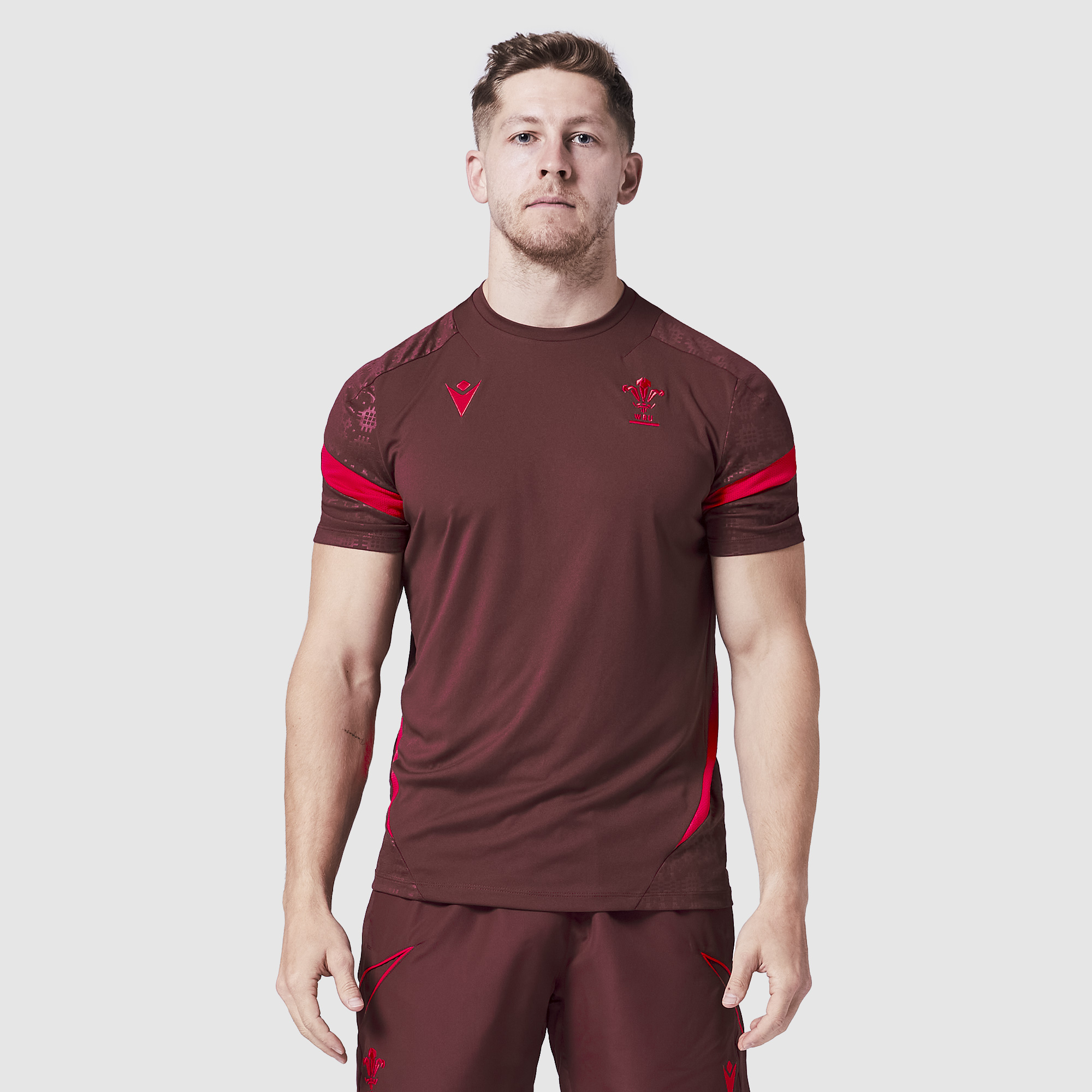 Maillot Training Macron Lavelanet – Jaune – Taille M – Porté