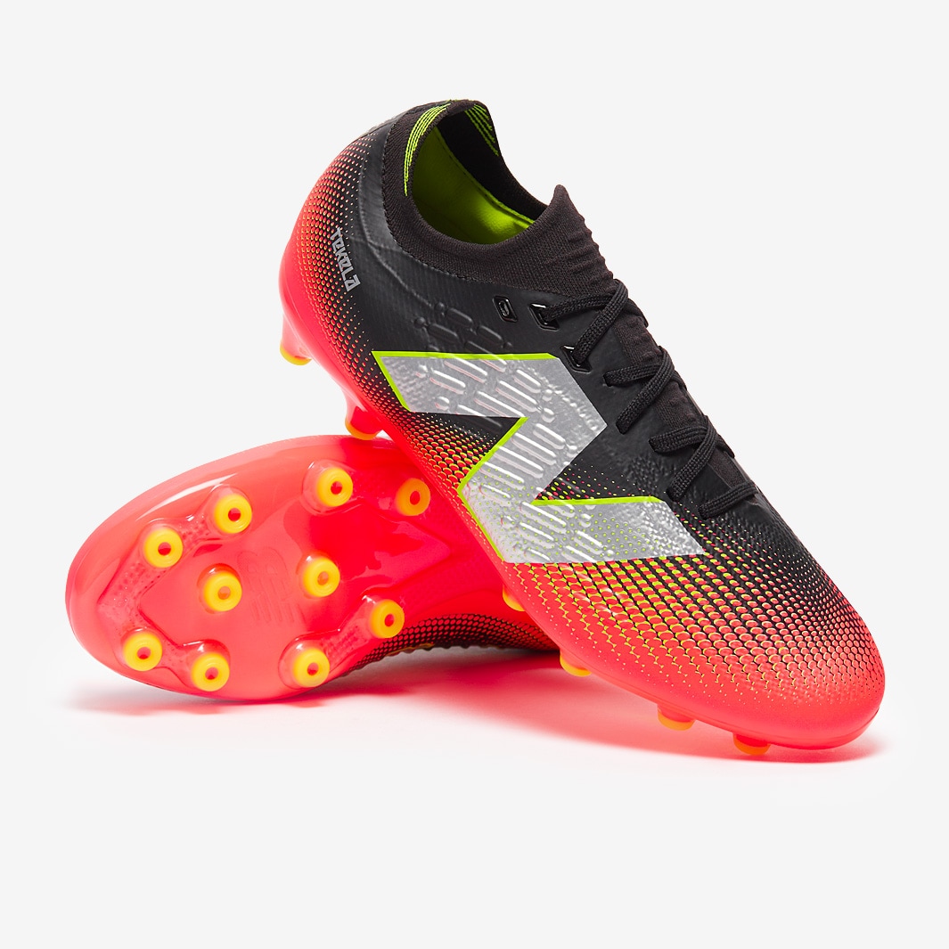 New Balance Tekela V4+ Pro Artificial Grass Low - Black/Energy Red