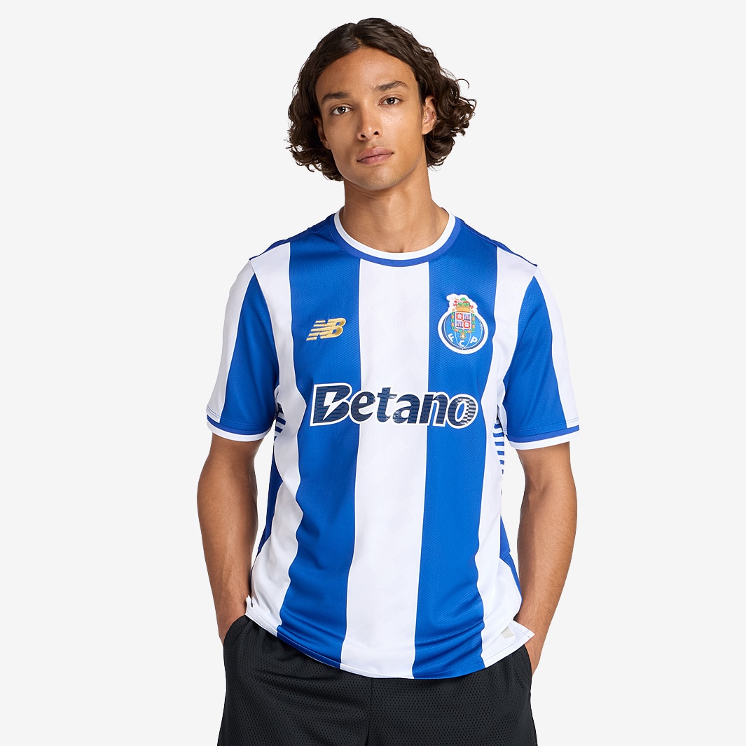 New Balance FC Porto 25/26 SS Home Shirt - Print/Pattern/Misc
