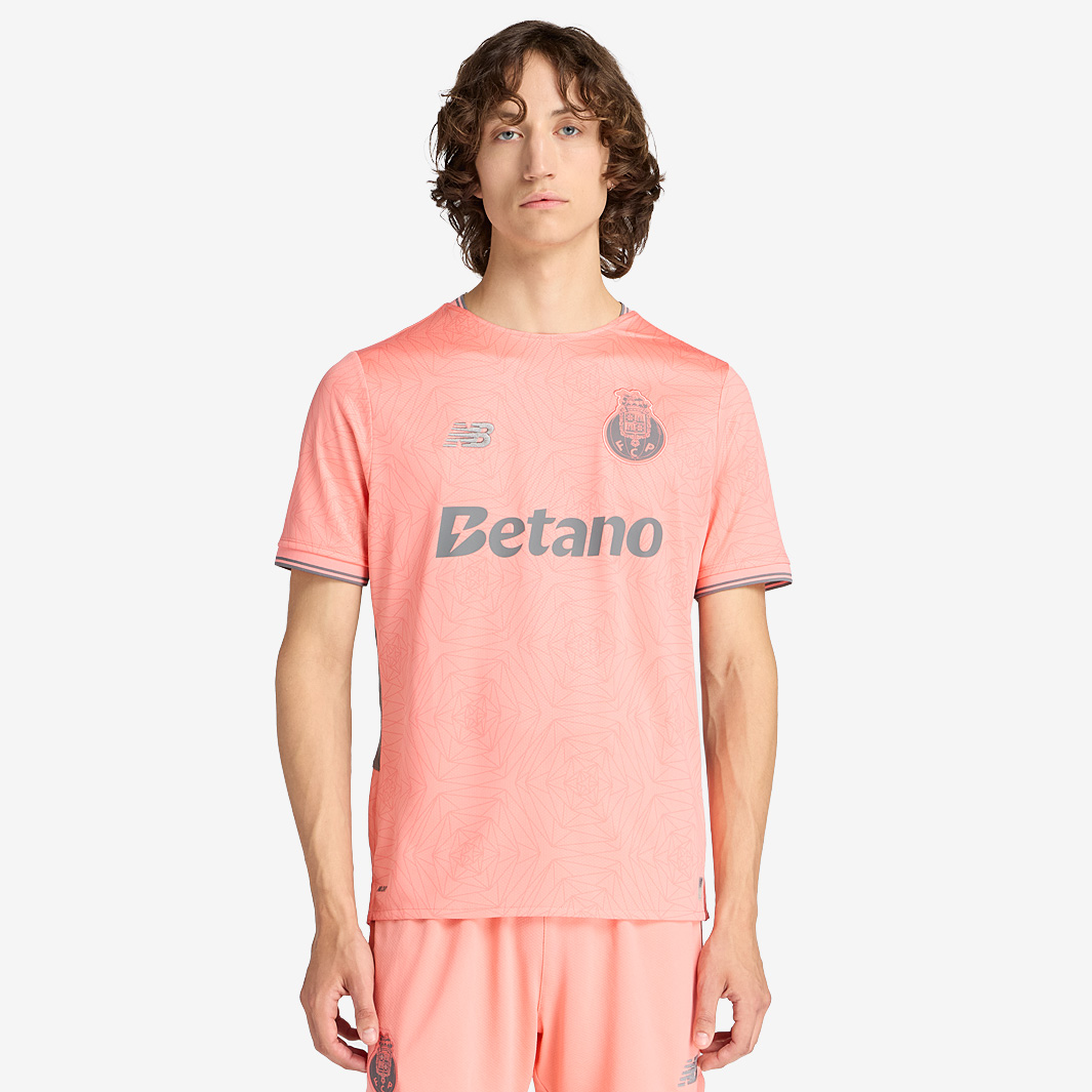 New Balance Fc Porto 25 26 Ss Away Shirt Pink