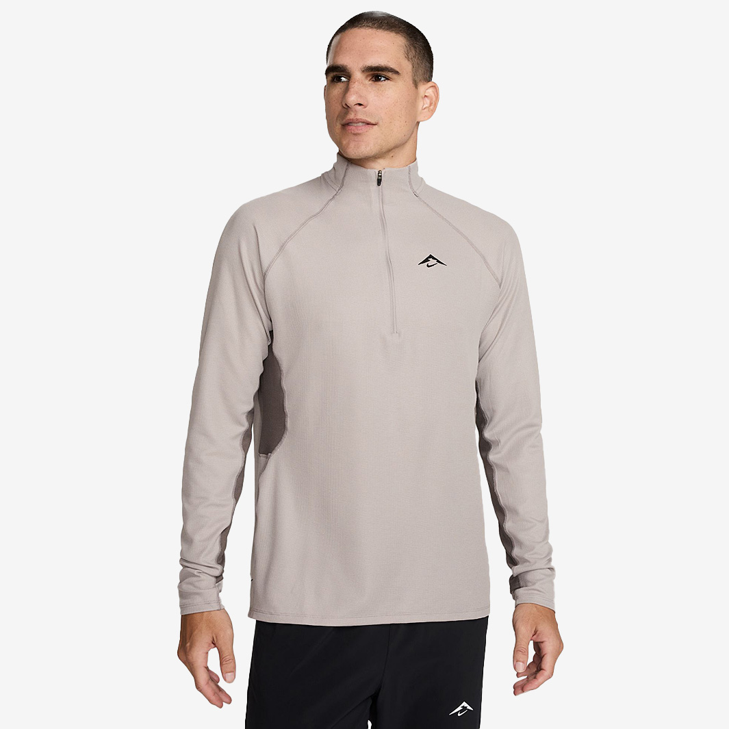 Nike Dri Fit Trail Midlayer Top Grey