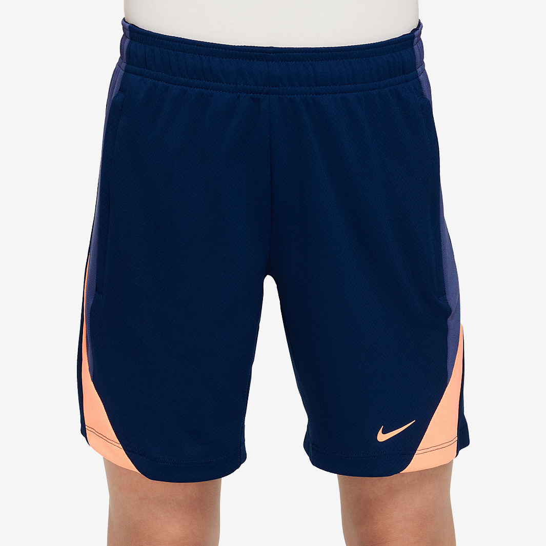 Nike Kids Dri Fit Strike 24 Shorts Blue