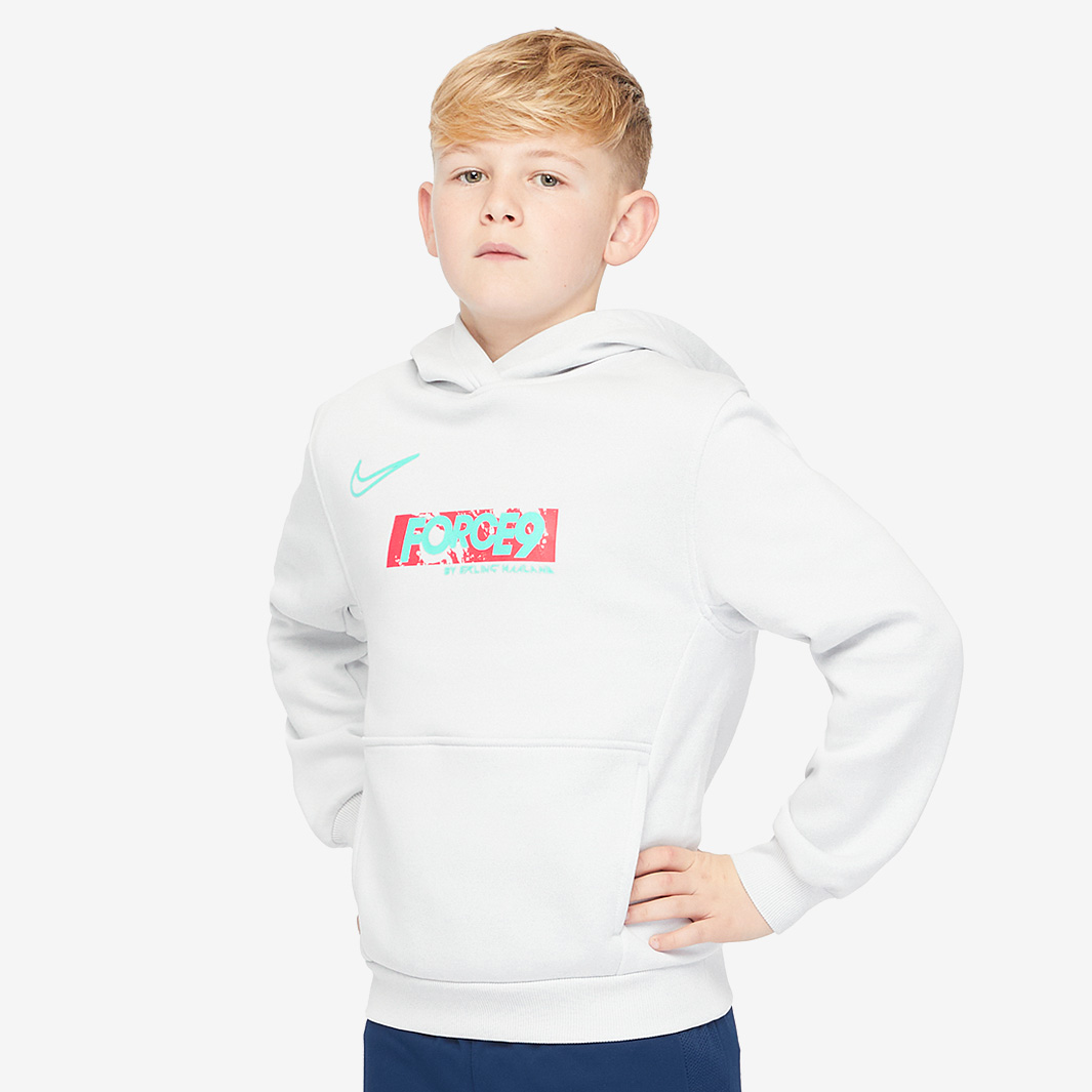 Nike Kids Club Fleece Hoodie X Haaland Black