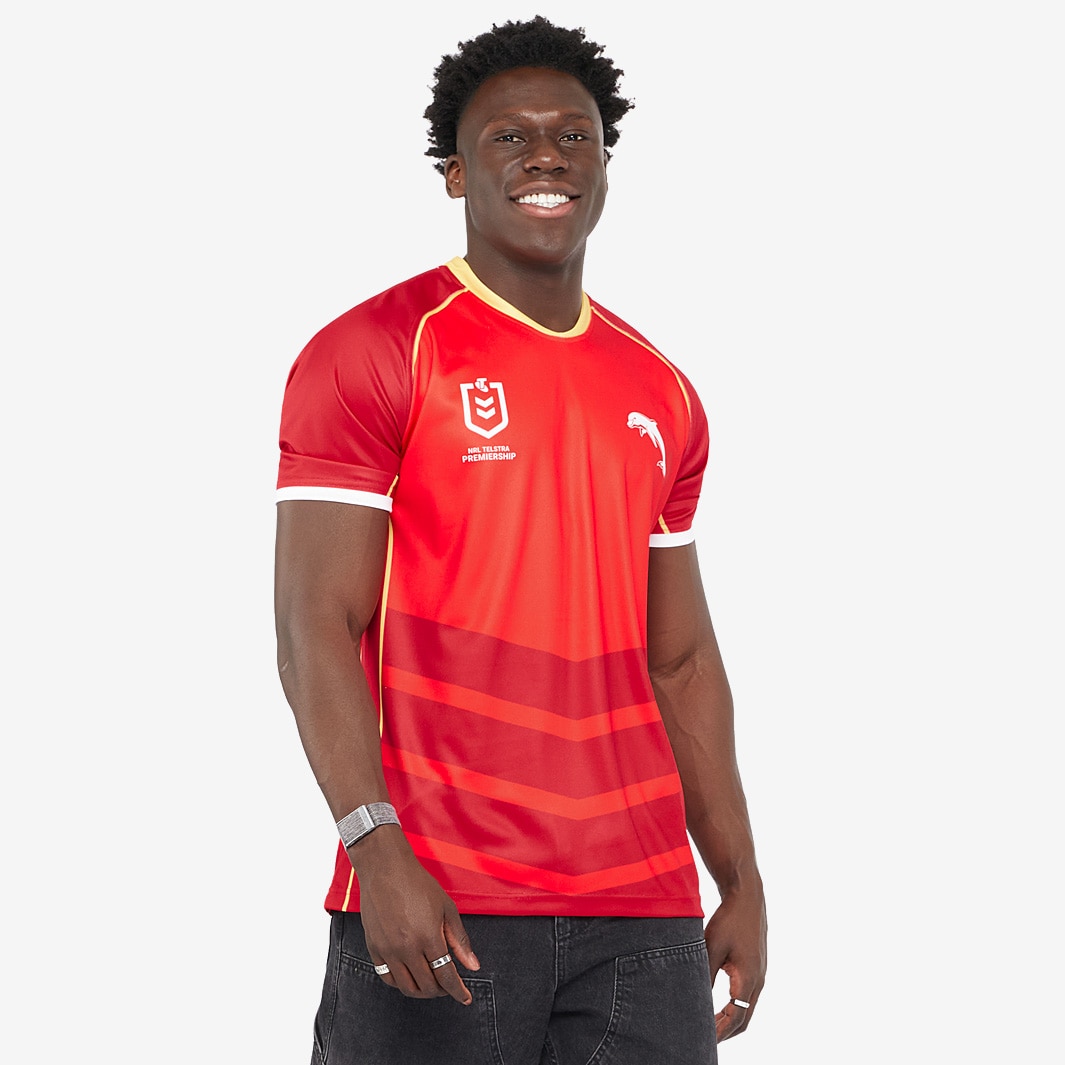 Oxen Dolphins 2025 Supporters Shirt - Red - Mens Replica | Pro