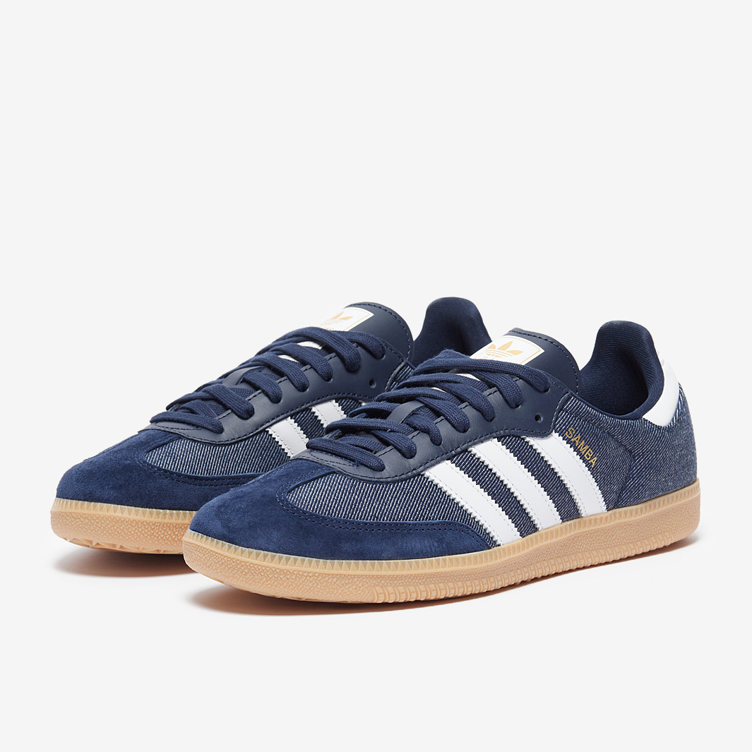 Adidas Originals Samba Og Core Ftw White Gum Navy