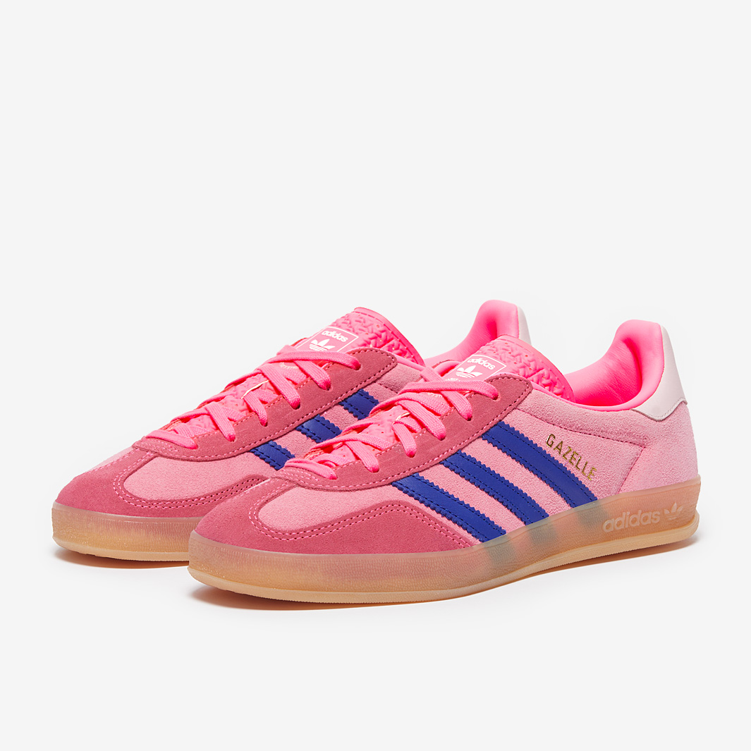 Adidas Originals Womens Gazelle Indoor Lucid Clear Gum Pink