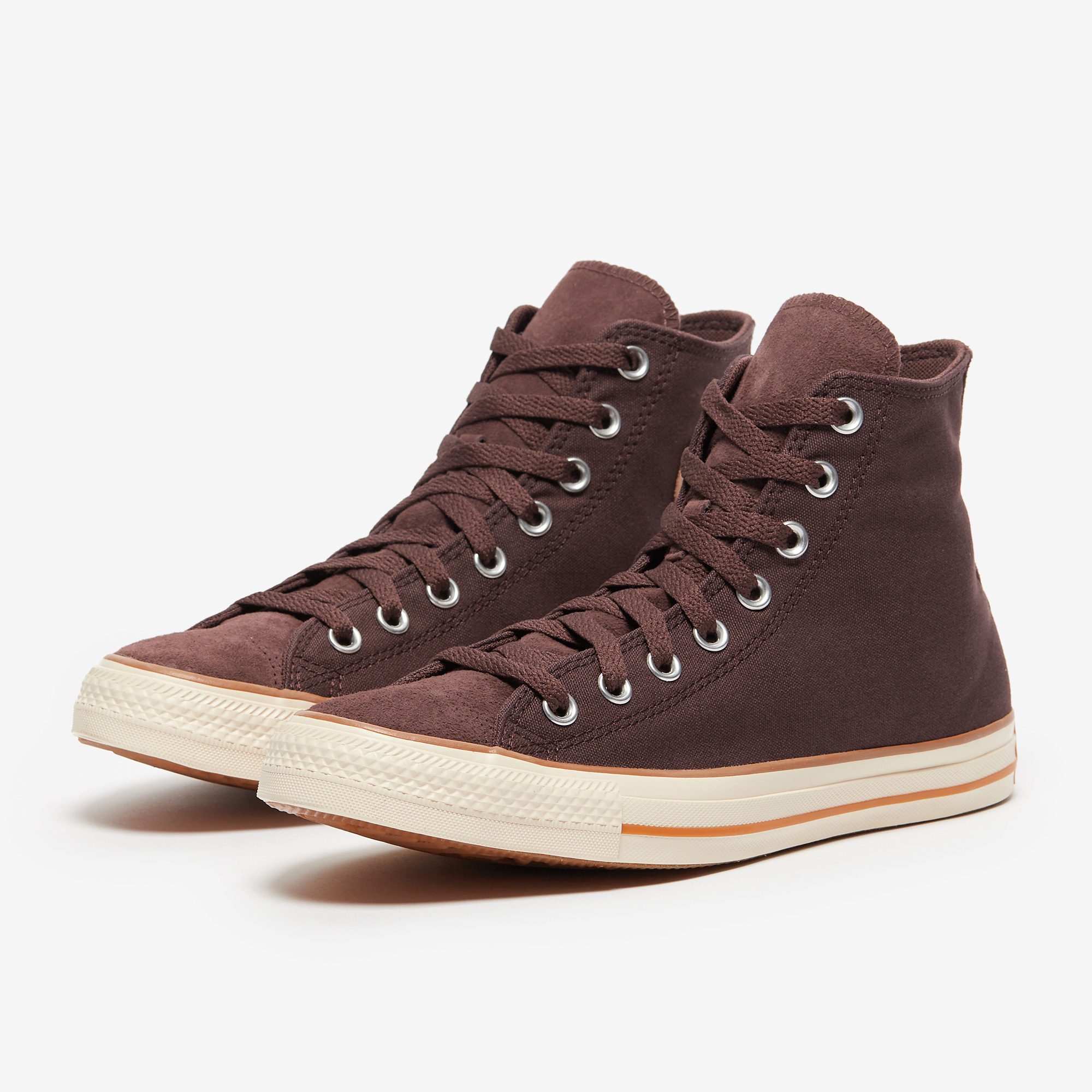 Converse Chuck Taylor All Star Canvas Leather Rugged Vachetta Beige Brown