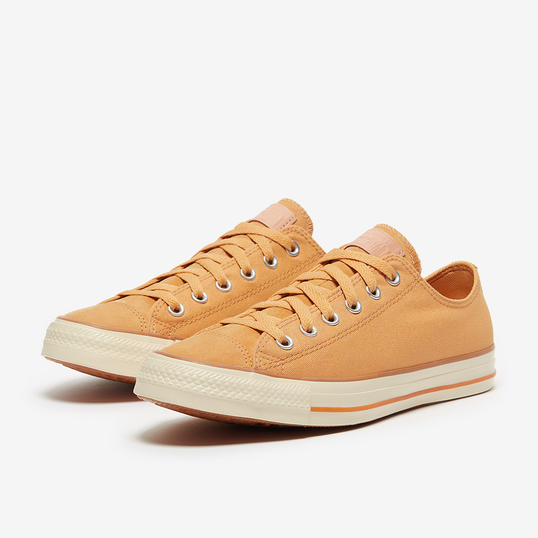 Converse Chuck Taylor All Star Canvas Leather Sandy Shore Vachetta Beige Orange