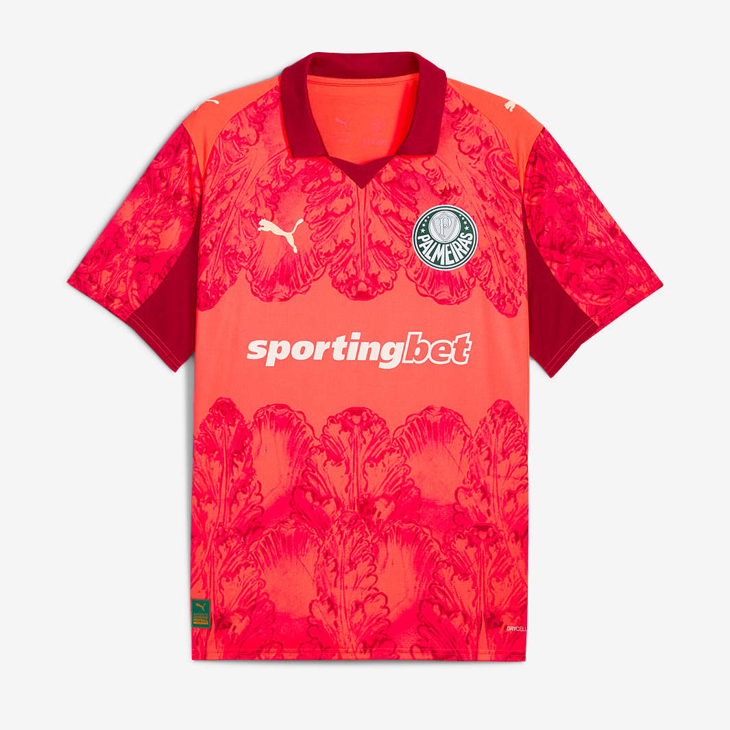 Puma Palmeiras 2025 X Kidsuper Gk Shirt Red