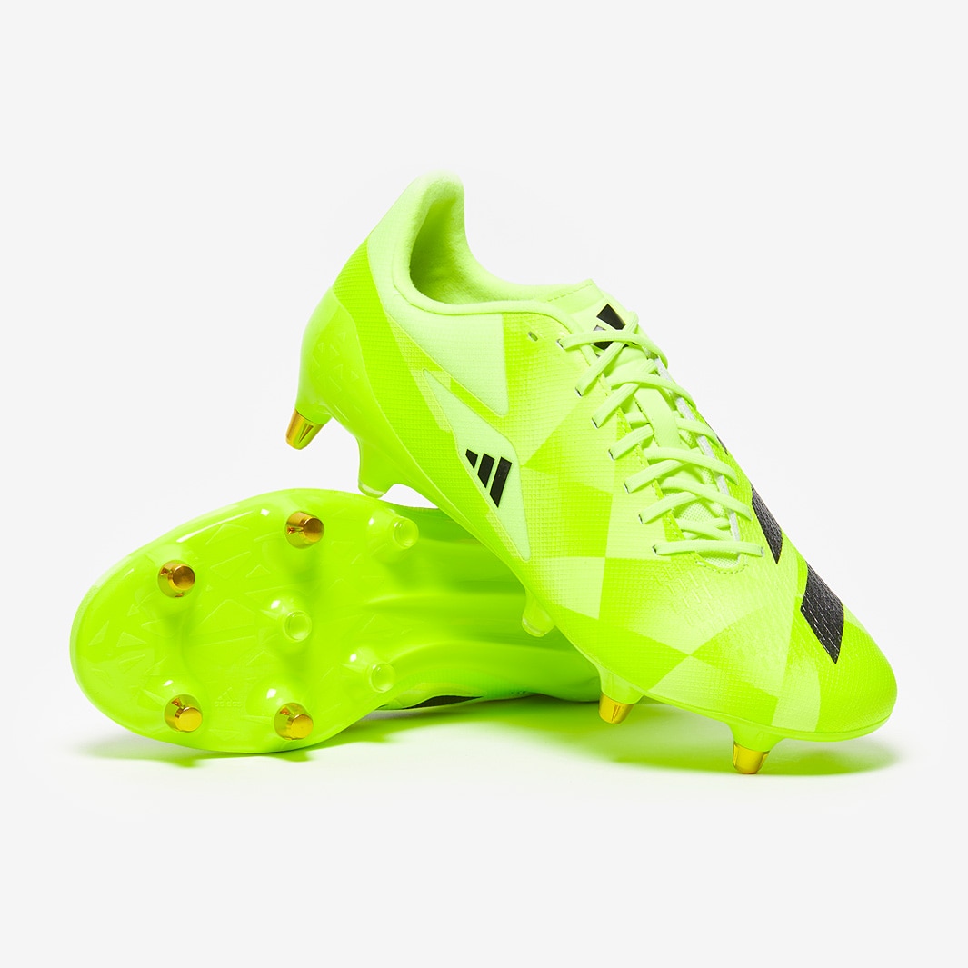 adidas Adizero RS15 Pro Soft Ground Rugby Boots - Hi-Res Yellow
