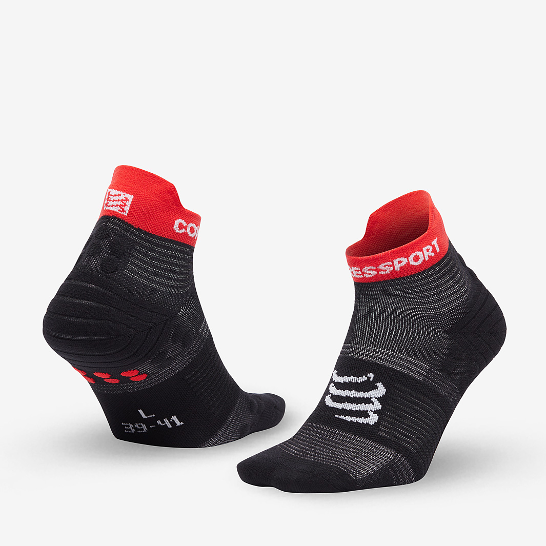 Compressport Pro Racing V4.0 Run Low Socks Black