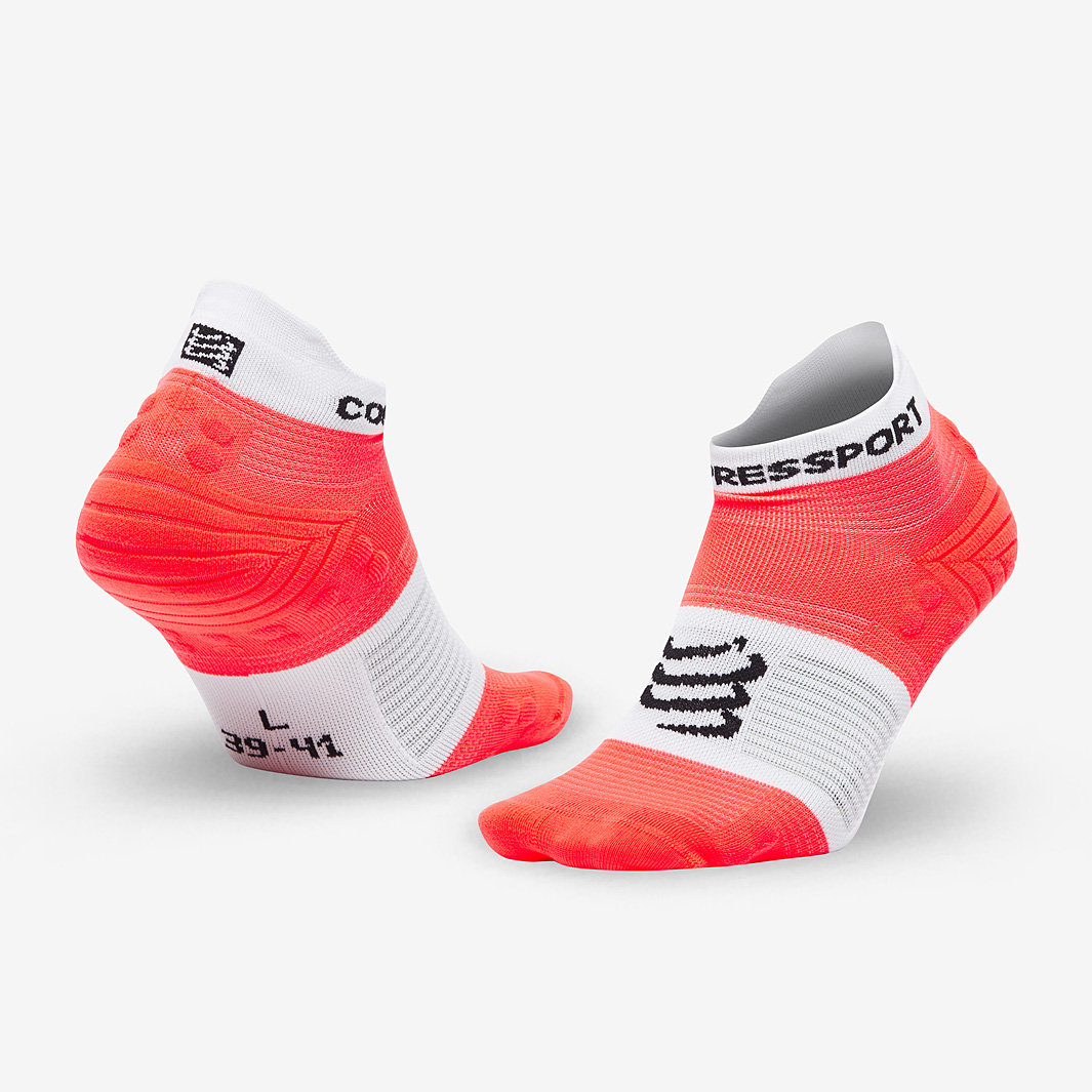 Compressport Pro Racing V4.0 Run Low Socks Red
