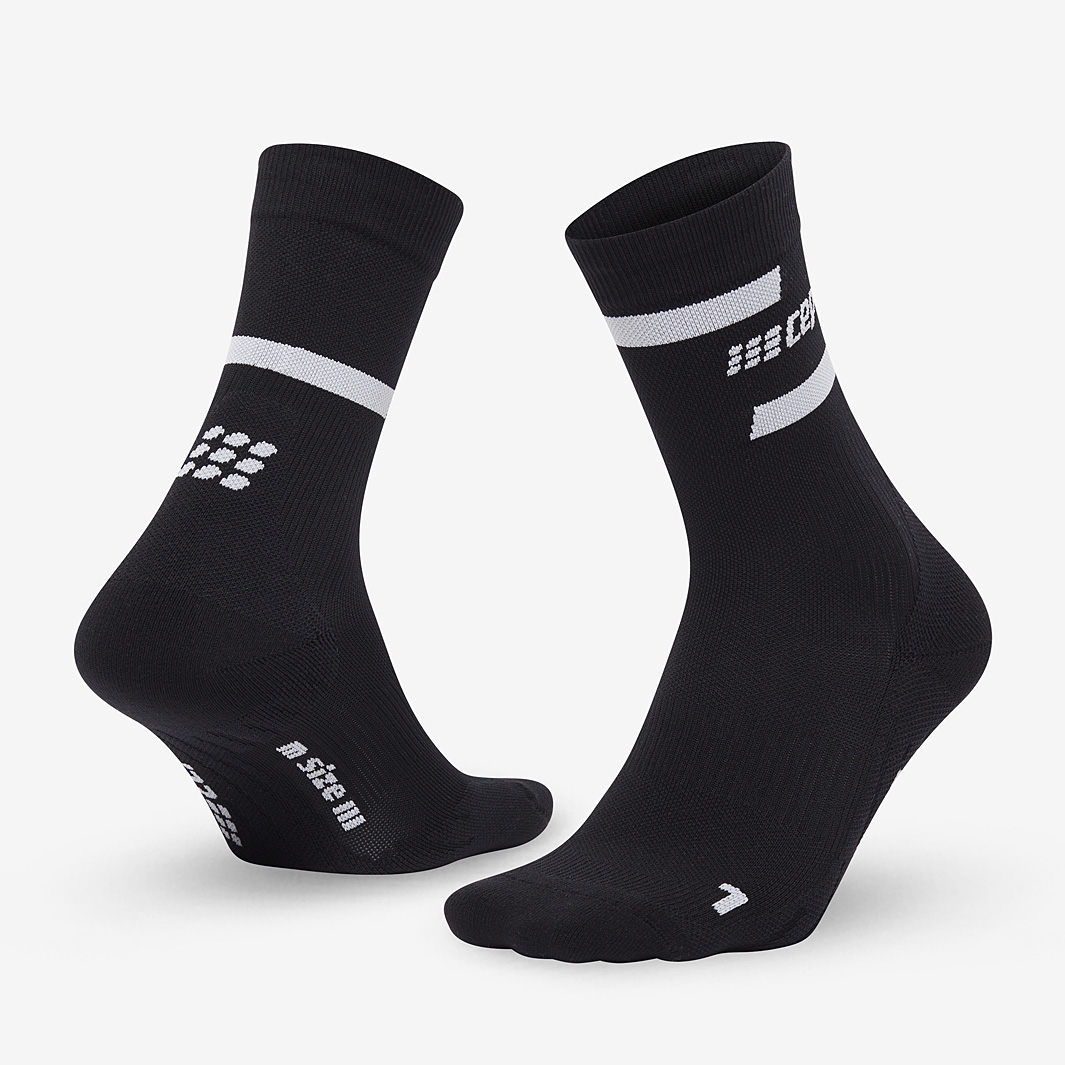 Cep Mid Cut Socks Black