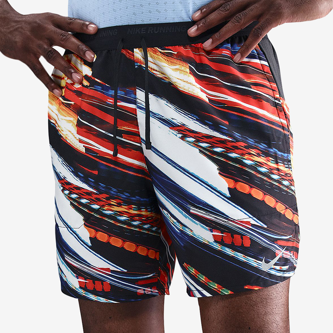 Nike Dri Fit Stride Brief Lined 7 Inch Shorts White