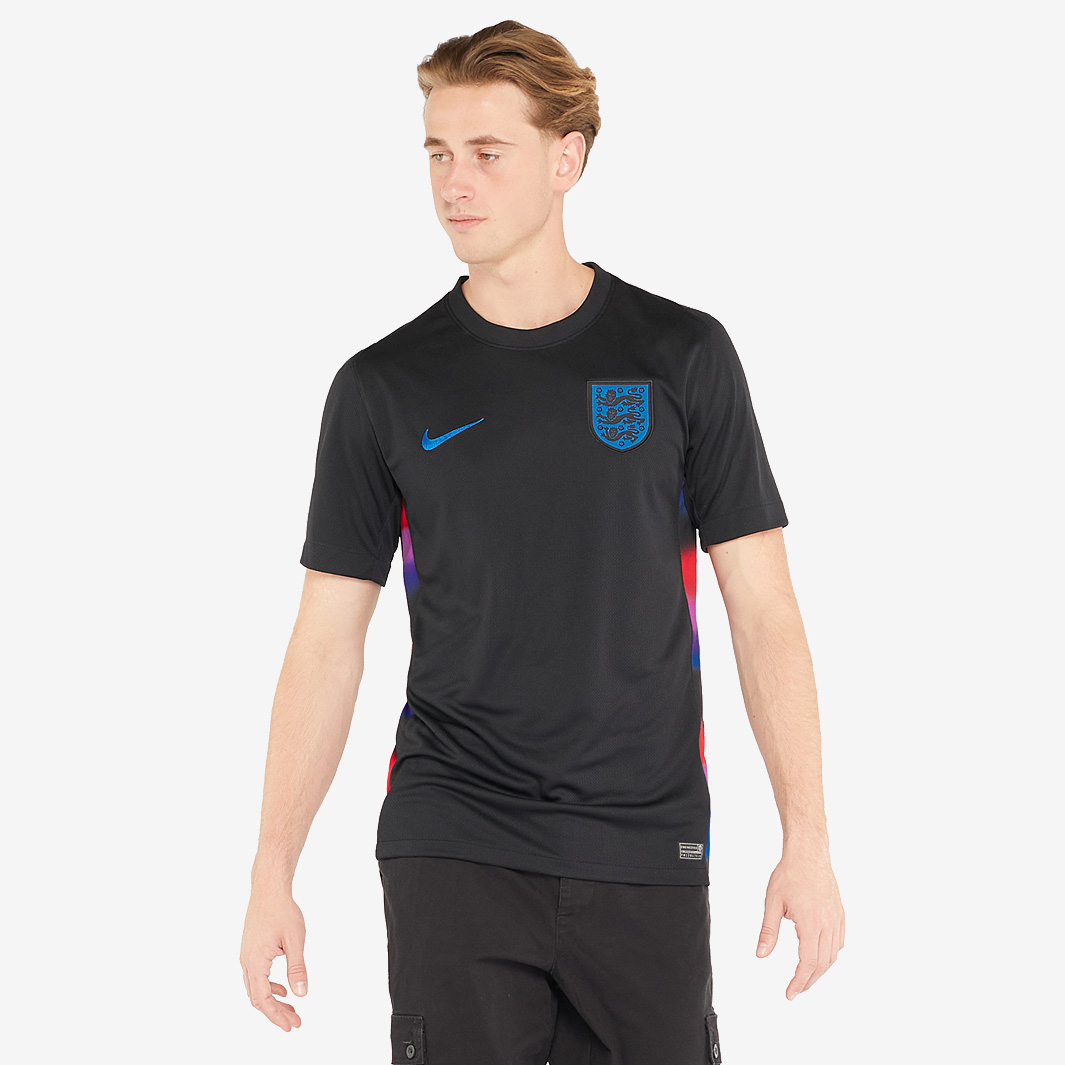 Maglietta Inghilterra Calcio Uomo In Cotone 100% Bianca, Girocollo