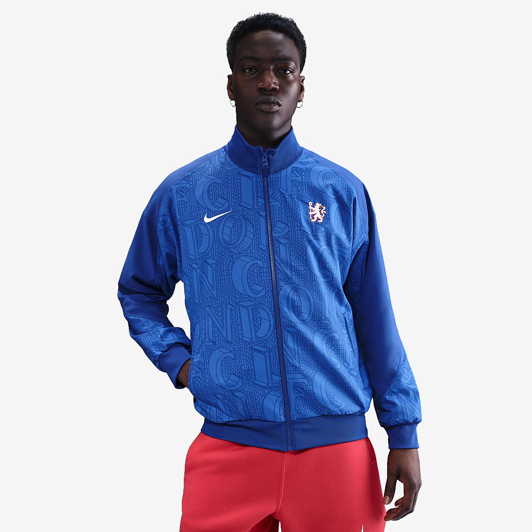Nike Chelsea 25 26 Dri Fit Strike Anthem Home Jacket Blue