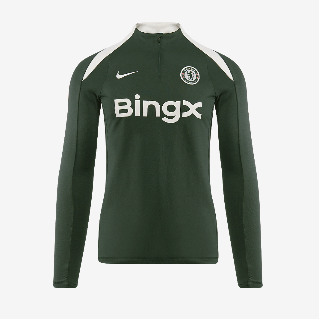 Nike Chelsea 25 26 Dri Fit Strike Drill Top Green