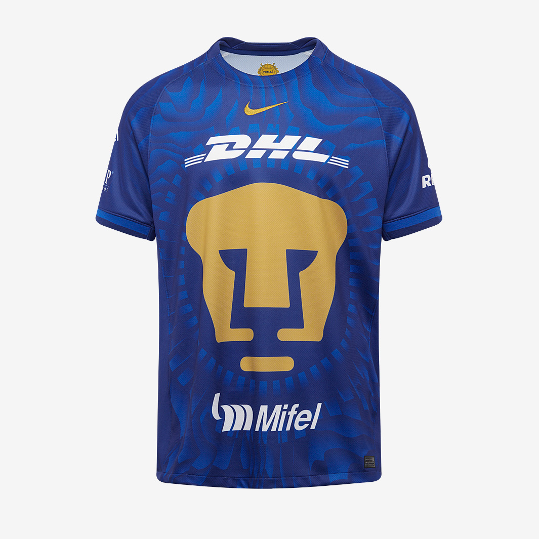 Nike Pumas 25 26 Dri Fit Stadium Away Shirt Blue
