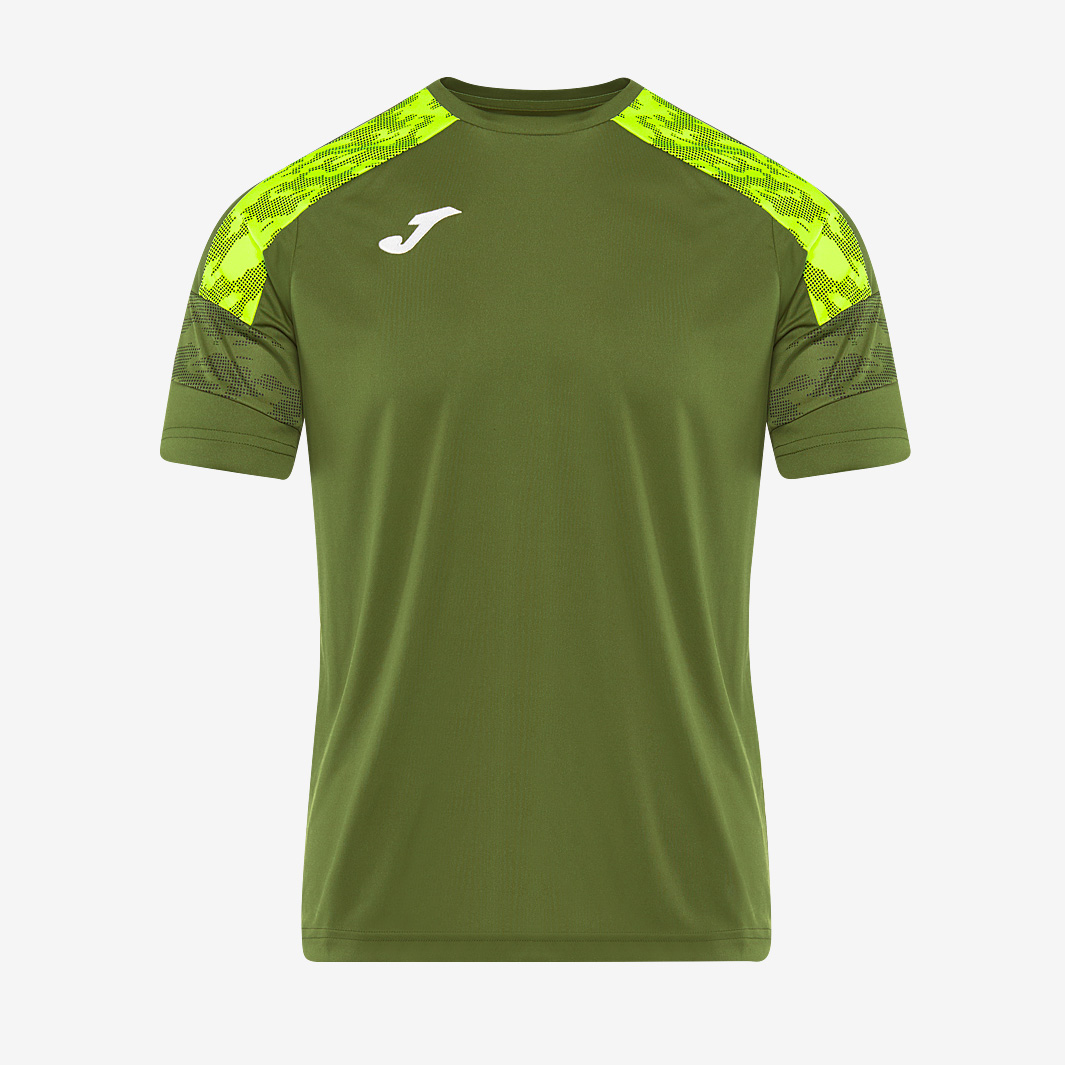 Joma Championship Viii Ss Shirt Green