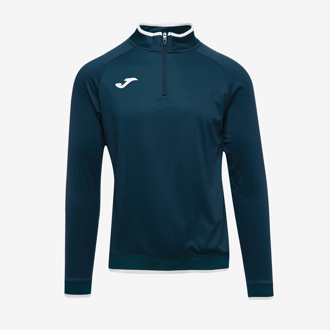 Joma Combi Premium 1 4 Zip Training Top Dark White Navy Men's Small