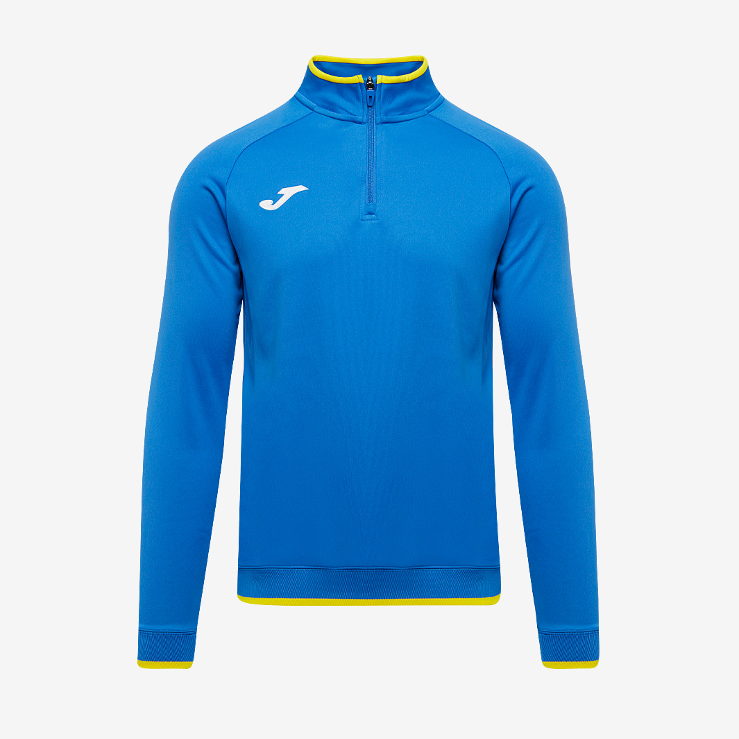 Joma Combi Premium 1 4 Zip Training Top Blue