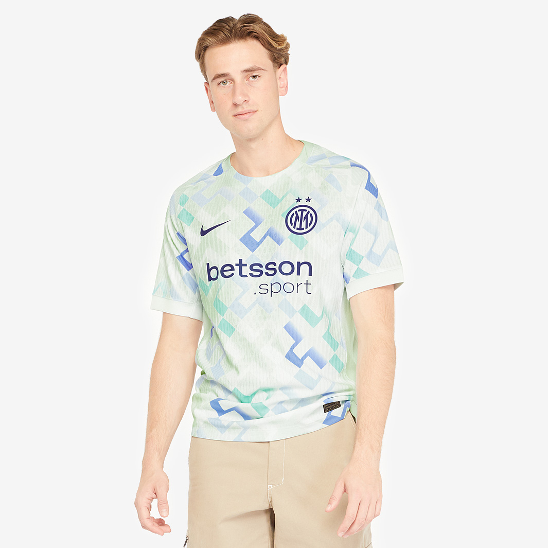 Nike Inter Milan 25 26 Dri Fit Adv Match Away Shirt Blue
