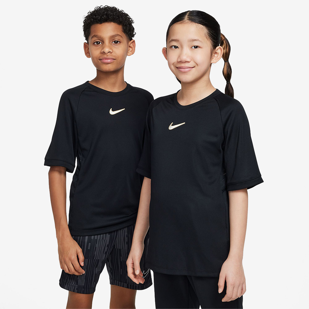 Nike Kids Dri Fit Academy Ss Top Black