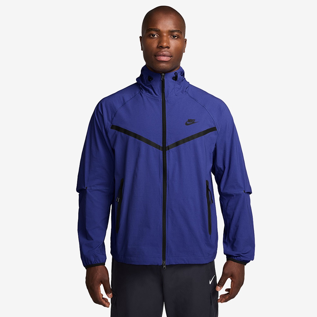 dark blue nike windbreaker