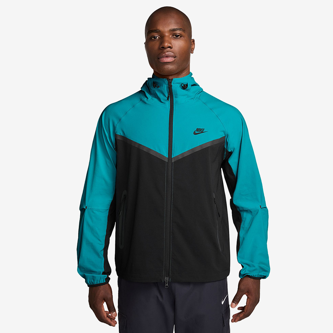 Nike Sportswear Tech Woven Jacket Dusty Cactus Black Green