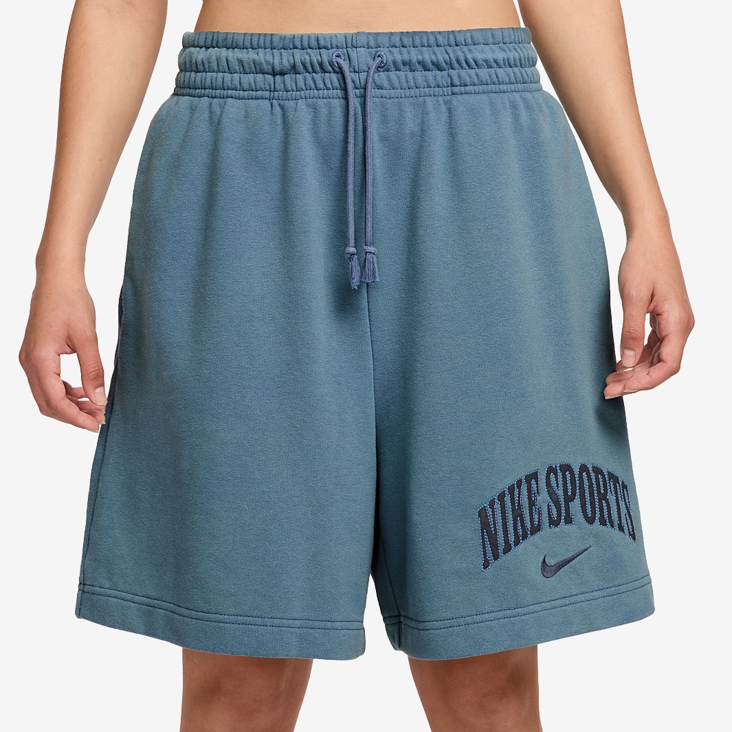 womens french terry nike shorts