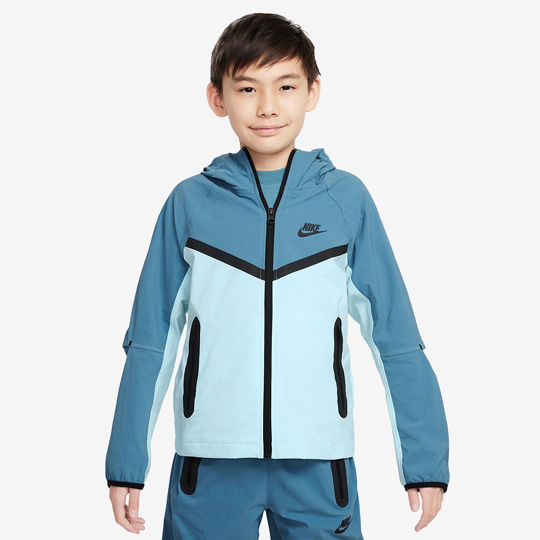 nike tech woven blue