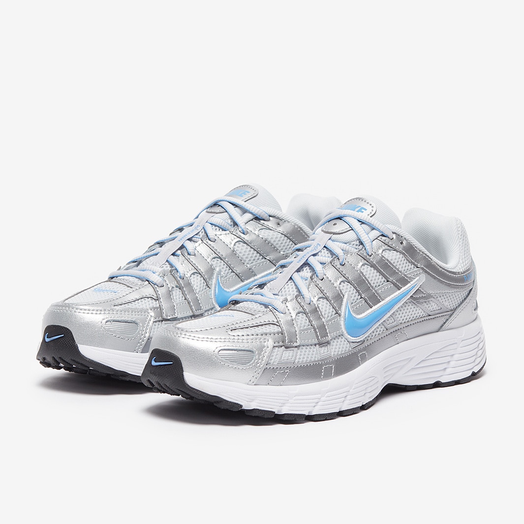 nike p6000 blue silver
